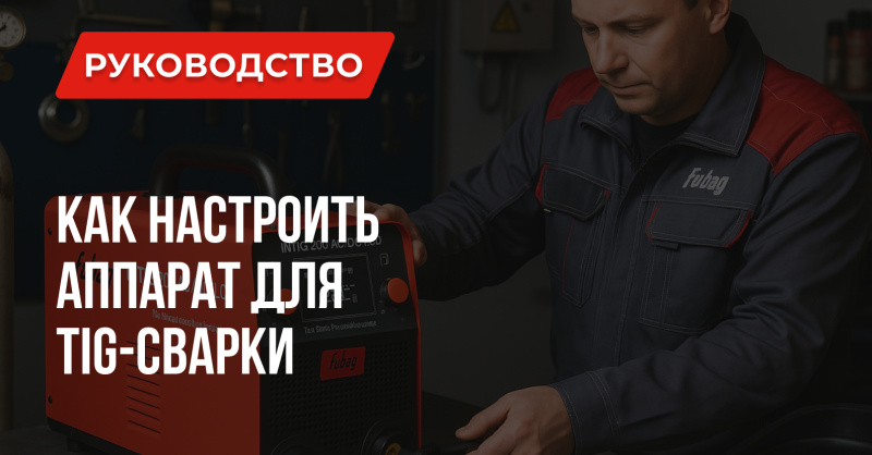 Уроки сварки: Как настроить аргонодуговой аппарат для TIG-сварки?