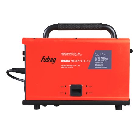 FUBAG Сварочный полуавтомат IRMIG 188 SYN PLUS + Горелка FB 250 3m + Маска сварщика Хамелеон IR 9-13N S  + Сварочные краги на подкладке красные FWGN 10R в ПОДАРОК в Новороссийске фото