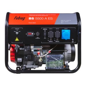 FUBAG Бензиновый генератор с электростартером и коннектором автоматики BS 5500 A ES в Новороссийске фото
