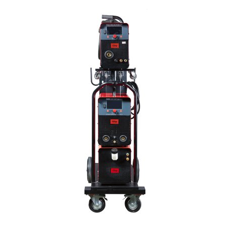 FUBAG Сварочный полуавтомат XMIG 500T DW PULSE + Подающий механизм DRIVE XMIG DW PULSE  + Горелка FB 550W 3m + Блок жидкостного охлаждения Cool XMIG + Шланг-пакет 5 метров 95мм2 14 pol с жидкостным охлаждением + Тележка  в Новороссийске фото