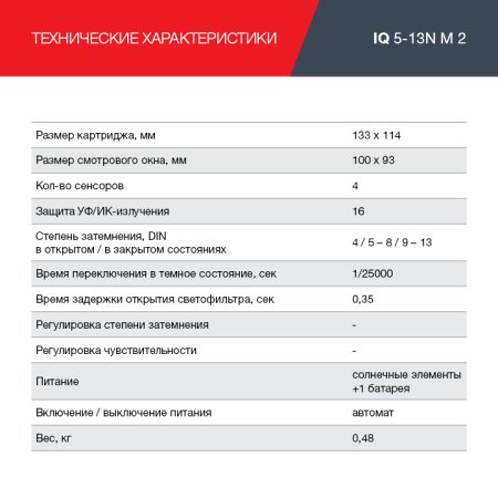  Маска сварщика Хамелеон с регулирующимся фильтром FUBAG IQ 5-13N M 2 в Новороссийске фото