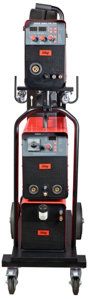 Сварочный полуавтомат INMIG 500T DW SYN + Подающий механизм DRIVE INMIG DW SYN + Шланг-пакет 5 м + Горелка FB 500 3 м + Блок жидкостного охлаждения + Тележка в Новороссийске фото