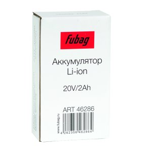 Аккумуляторная батарея FLI5S1P1202 Li-ion к бензиновым газонокосилкам FUBAG с электростартером и минирайдеру (20V/2Ah) в Новороссийске фото