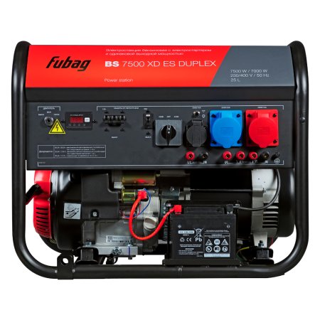 Бензиновый генератор FUBAG BS 7500 XD ES DUPLEX в Новороссийске фото