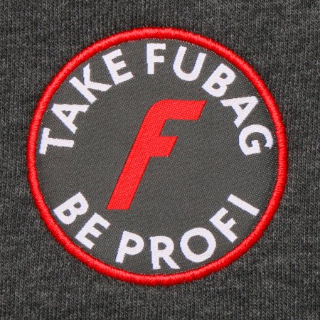 Серо-красная толстовка Fubag с капюшоном  размер M в Новороссийске фото