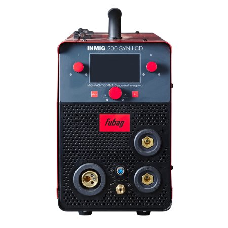 FUBAG Сварочный полуавтомат INMIG 200 SYN LCD (новый дисплей) с горелкой FB 250 3 м (FB 250 Ergo 3 м) + Маска сварщика Хамелеон IR 4-13N M + Порошковая проволока самозащитная FB 71TGS 0.8 мм_катушка 100 мм_вес 1 кг в ПОДАРОК! в Новороссийске фото