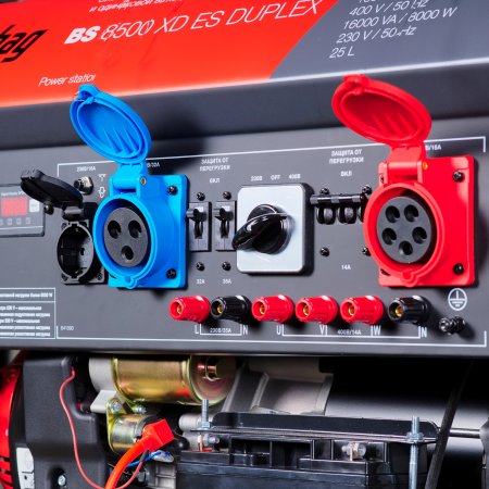 Бензиновый генератор FUBAG BS 8500 XD ES DUPLEX для одно и трехфазного режимов работы в Новороссийске фото