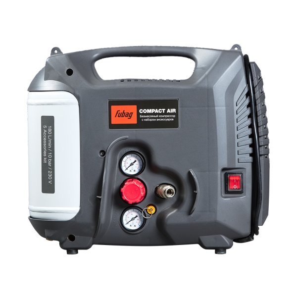 Компрессорный набор FUBAG Compact Air безмасляный компрессор + 5 предметов в Новороссийске фото