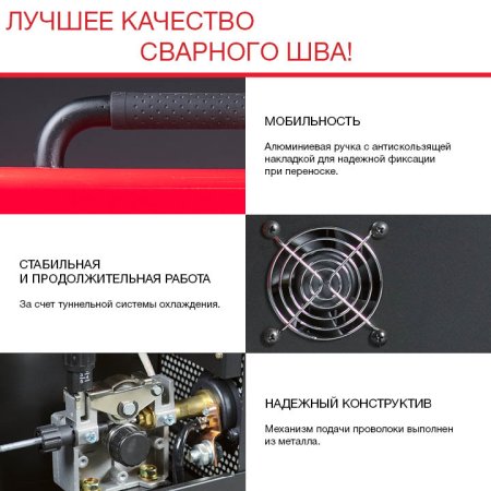 FUBAG Сварочный полуавтомат IRMIG 200 SYN с горелкой 250 А 3 м в комплекте в Новороссийске фото