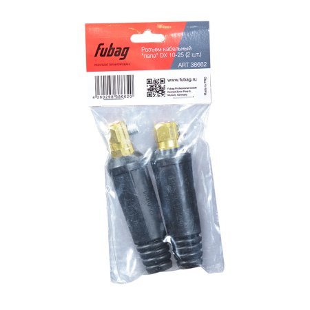 Разъем кабельный FUBAG - папа DX 10-25 (2 шт.) в Новороссийске фото