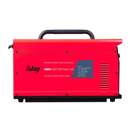 FUBAG Сварочный полуавтомат XMIG 500T DW PULSE + Подающий механизм DRIVE XMIG DW PULSE  + Горелка FB 550W 3m + Блок жидкостного охлаждения Cool XMIG + Шланг-пакет 5 метров 95мм2 14 pol с жидкостным охлаждением + Тележка  в Новороссийске фото