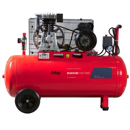 Ременной компрессор одноступенчатый FUBAG B3600B/100 CM3 в Новороссийске фото