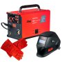 FUBAG Сварочный полуавтомат IRMIG 208 SYN PLUS (31447) + Маска сварщика Хамелеон IR 9-13N S (38072) + Сварочные краги на подкладке красные FWGN 10R (641180) в Новороссийске фото