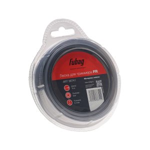 Триммерная леска FUBAG сечение круглое L 15 м * 2,4 мм в Новороссийске фото
