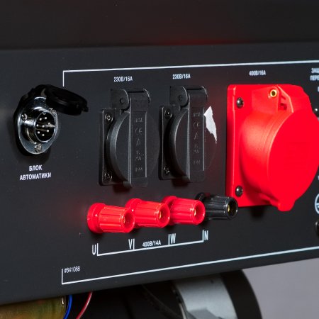 Бензиновый генератор FUBAG BS 8000 DA ES (трехфазный) с электростартером и коннектором автоматики в Новороссийске фото