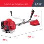 FUBAG Бензиновый триммер FPT 52 + Триммерная леска сечение витой квадрат L 130 м * 2.4 мм в ПОДАРОК в Новороссийске фото