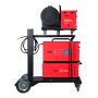 FUBAG Сварочный полуавтомат XMIG 500T DW PULSE + Подающий механизм DRIVE XMIG DW PULSE  + Горелка FB 550W 3m + Блок жидкостного охлаждения Cool XMIG + Шланг-пакет 5 метров 95мм2 14 pol с жидкостным охлаждением + Тележка  в Новороссийске фото