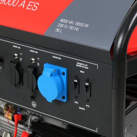 Бензиновый генератор FUBAG BS 9000 A ES с электростартером и коннектором автоматики в Новороссийске фото