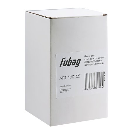 FUBAG Бачок для краскораспылителя BASIC G600, 0.6л полипропиленовый в Новороссийске фото