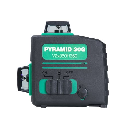 FUBAG уровень лазерный 3D с зеленым лучом Pyramid 30G V2х360H360 в Новороссийске фото