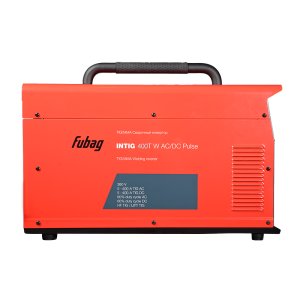 FUBAG Инвертор сварочный INTIG 400 T W AC/DC PULSE + горелка FB TIG 26 5P 4m  в Новороссийске фото