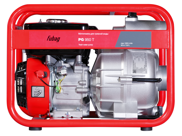 FUBAG Бензиновая мотопомпа для сильнозагрязненной воды PG 950 T в Новороссийске фото